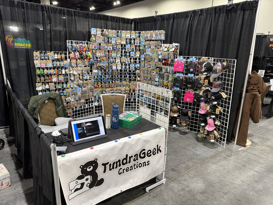 Image of the TGC vendor booth at Arctic Comic Con 2026.