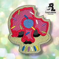 Donut Skull Sew-On Patch