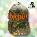Daddy Caps with 3D embroidered lettering