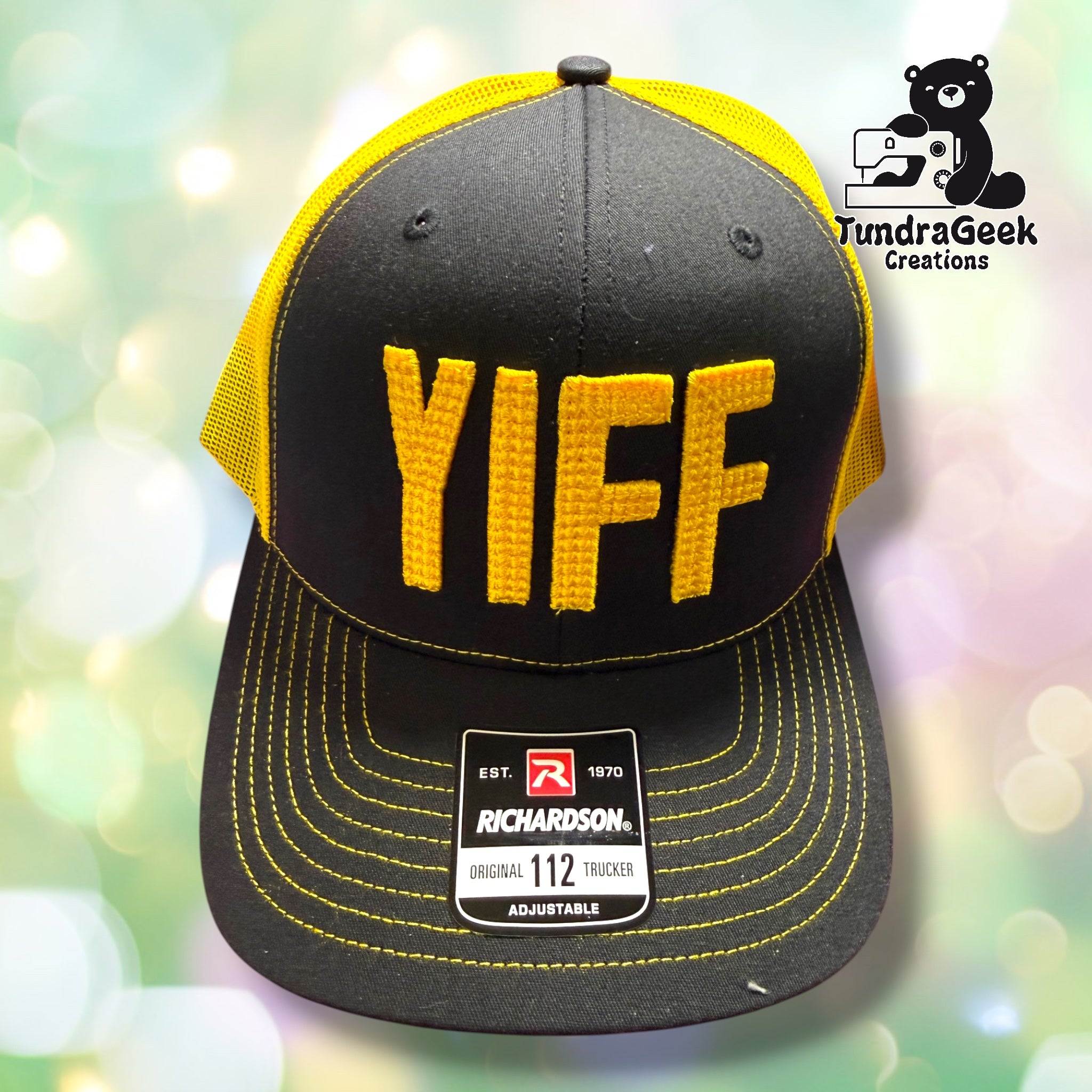 YIFF Cap with 3D Puff Lettering