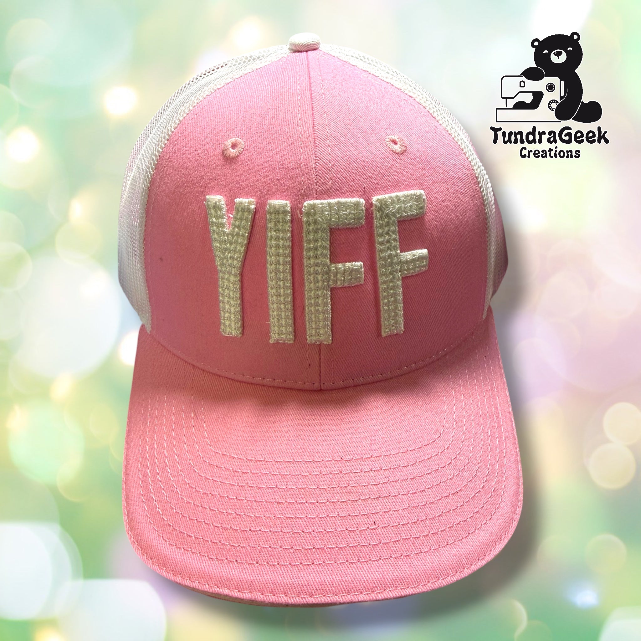 YIFF Cap with 3D Puff Lettering