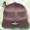 A brown DECKY snapback hat with bold embroidered text reading FURIOUS FAGGOT on the front. TundraGeek Creations logo is in the top left corner of the image.