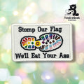 Stomp Our Flag Embroidered Sew-On Patch
