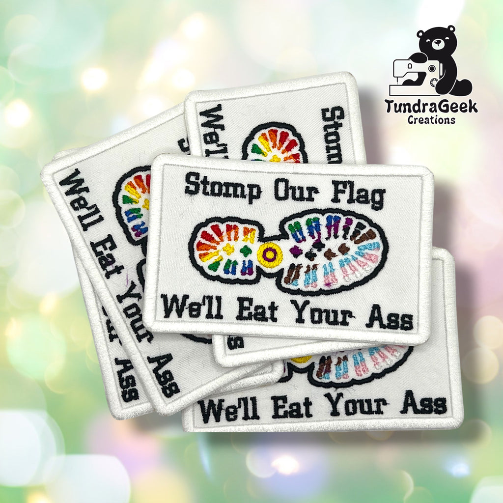 Stomp Our Flag Embroidered Sew-On Patch