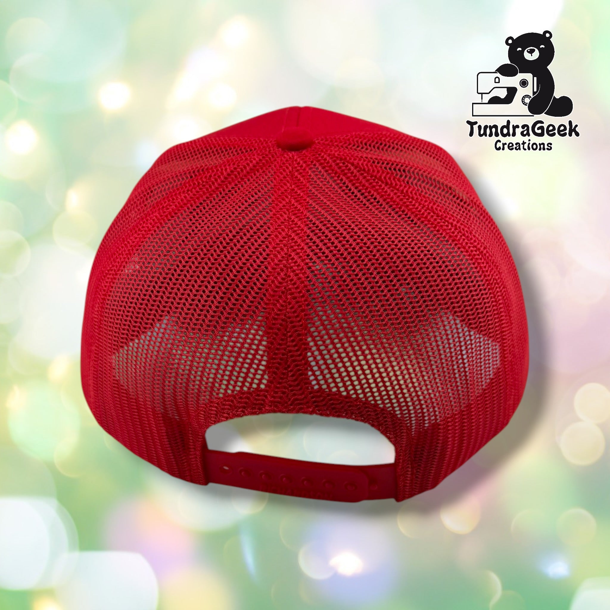 TIAP Red Trucker Cap | Embroidered Political Statement Cap