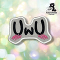 UwU Embroidered Sew-On Patch