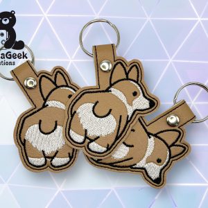 Corgi Bum Key Fob/Tag